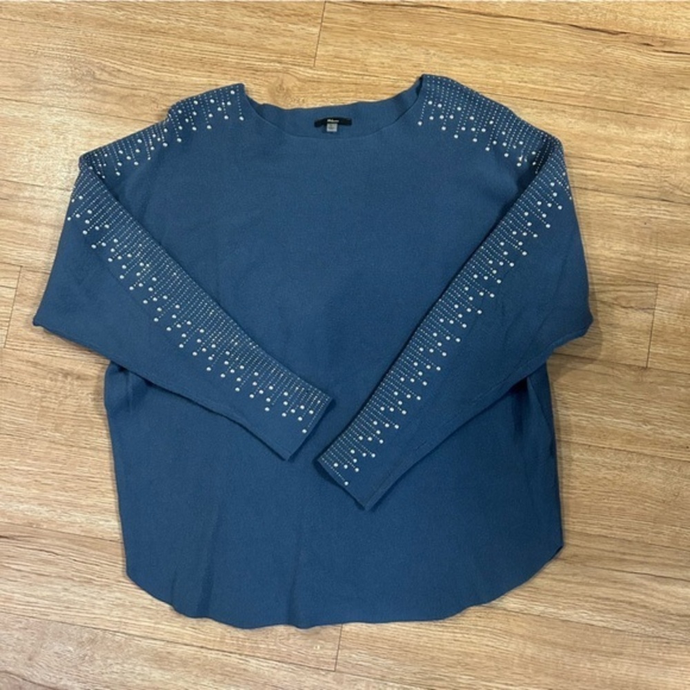 Milano Embellished Sweater - sparkly, jeweled, holiday